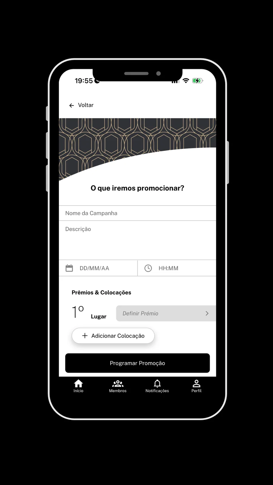 Tela 11 do app Sorteador para empresas