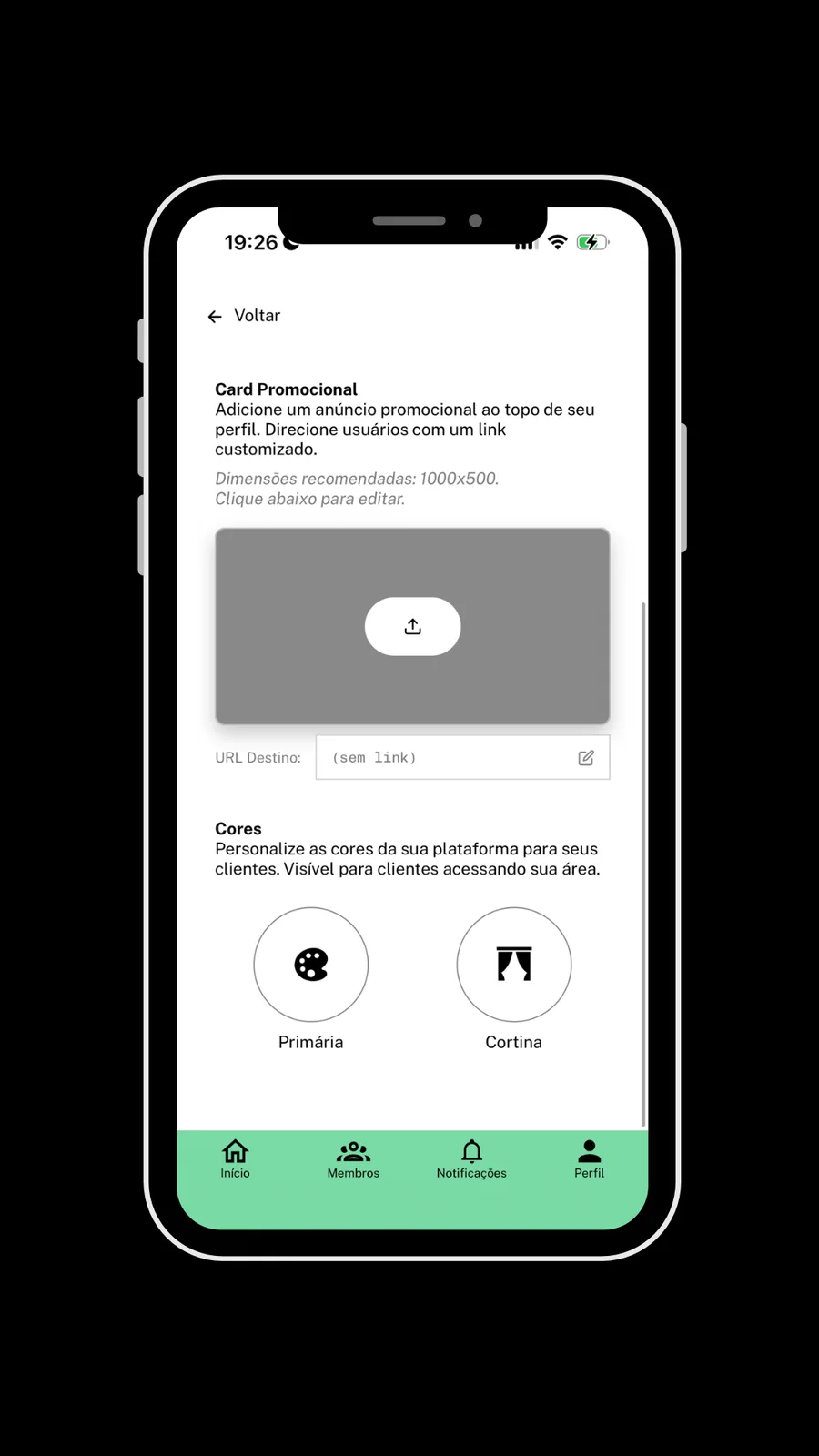 Tela 12 do app Sorteador para empresas